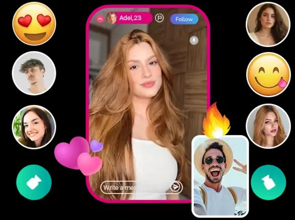Video Chat with Strangers